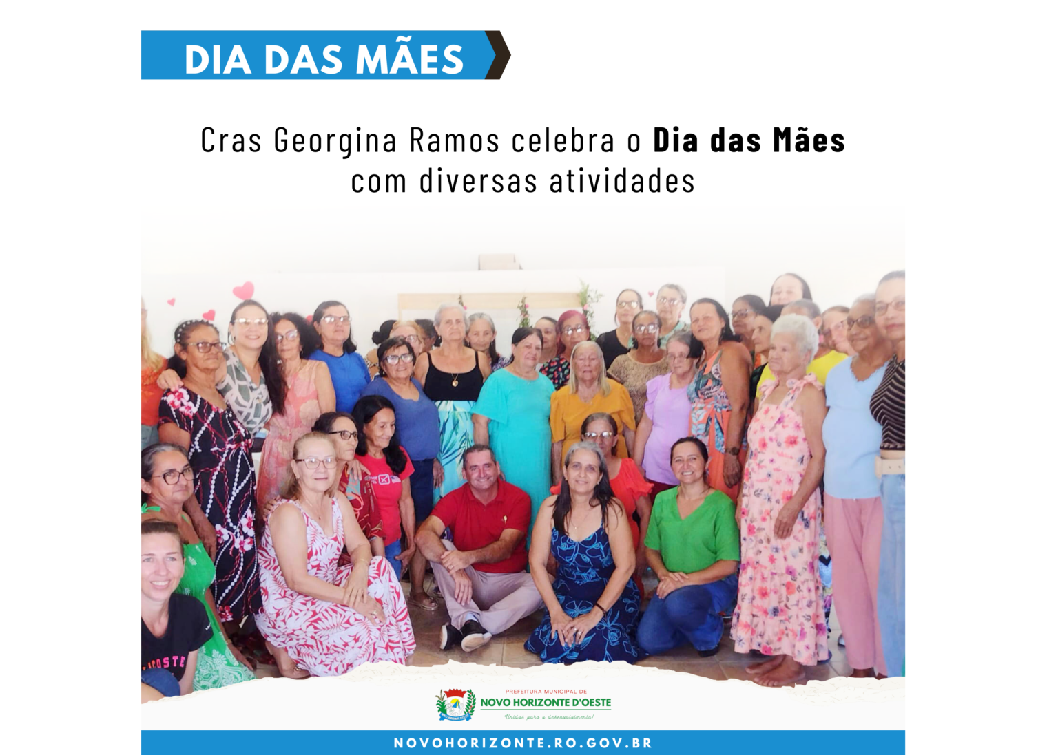 CRAS GEORGINA RAMOS CELEBRA O DIA DAS MÃES COM DIVERSAS ATIVIDADES ...